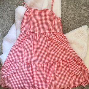 Red Gingham Dress